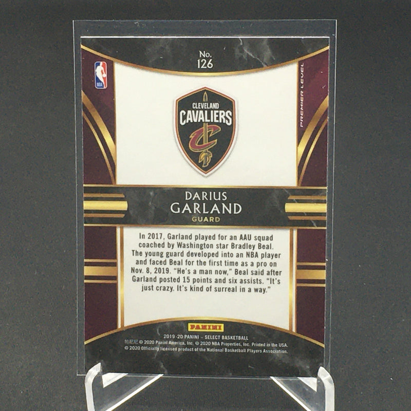 2019 PANINI SELECT - PREMIER LEVEL - D. GARLAND -
