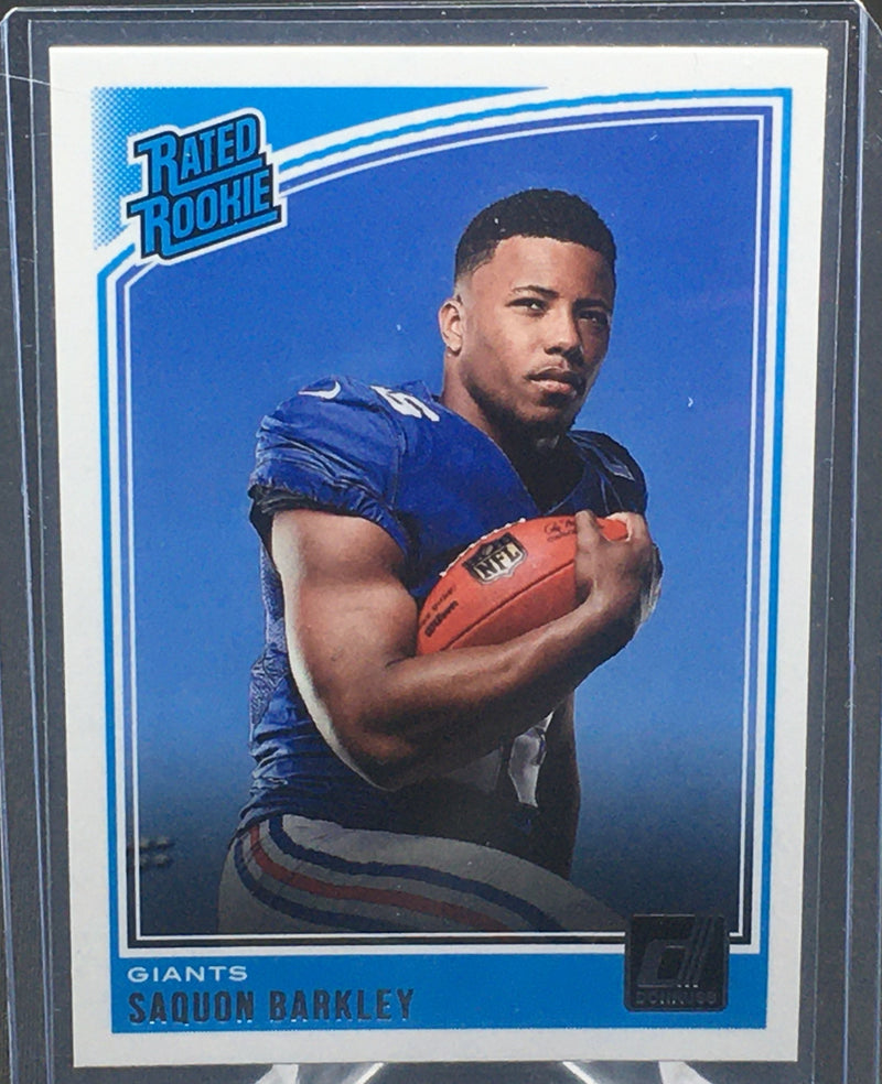 2018 PANINI DONRUSS - RATED ROOKIE - S. BARKLEY -