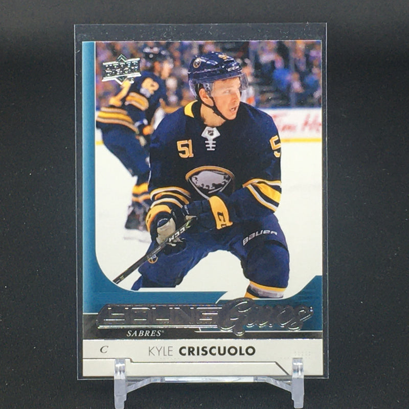 2017 UPPER DECK UPDATE - YOUNG GUNS - K. CRISCULO -