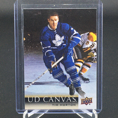 2018 UPPER DECK SERIES TWO - UD CANVAS - RETIRED - T. HORTON - #C255