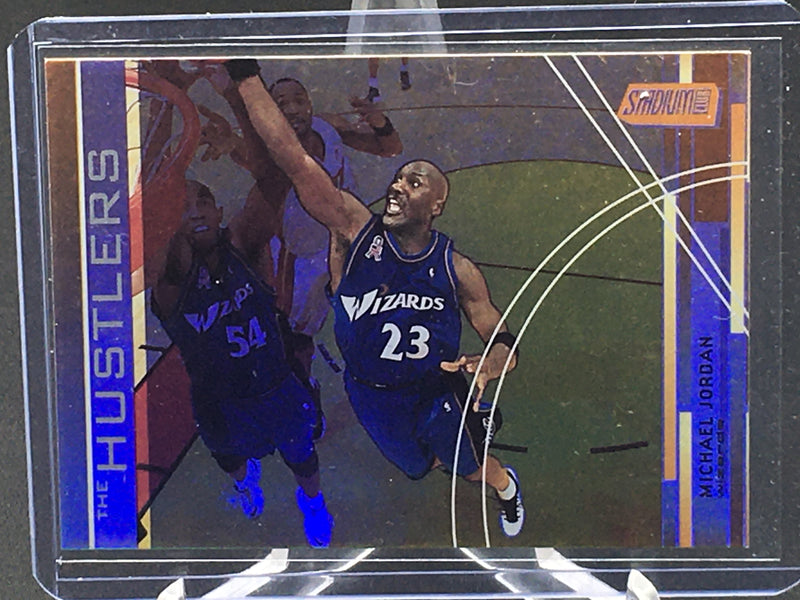 2002 TOPPS STADIUM CLUB - HUSTLERS - M. JORDAN -
