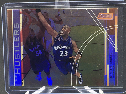 2002 TOPPS STADIUM CLUB - HUSTLERS - M. JORDAN - #H7