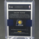 2019 PANINI IMPECCABLE - IMMORTAL INK - J. ROSE - #IM-JRS - #'D/10 - AUTOGRAPH