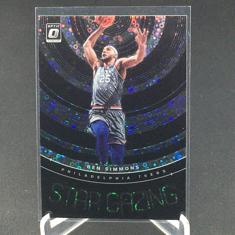 2019 PANINI DONRUSS OPTIC - PRIZM - STAR GAZING - B. SIMMONS -