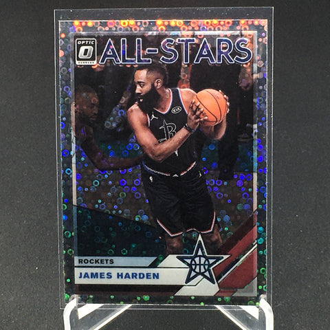 2019 PANINI DONRUSS OPTIC - SILVER DISCO PRIZM - ALL-STARS - J. HARDEN - #14