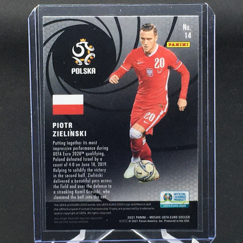 2021 PANINI MOSAIC - INTERNATIONAL MEN OF MASTERY - P. ZIELINSKI -