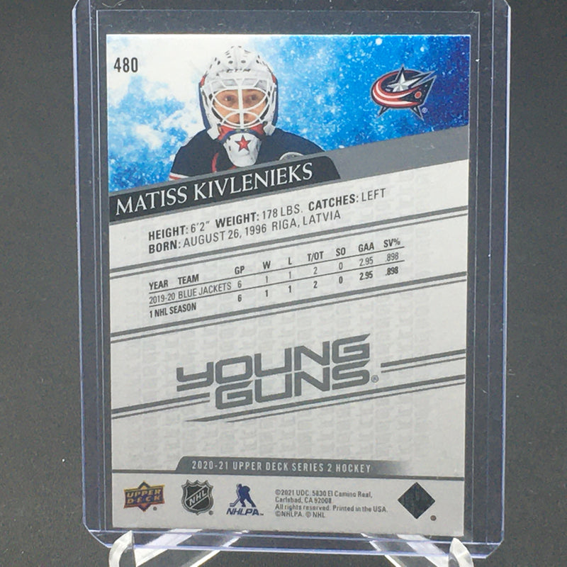 2020 UPPER DECK SERIES TWO - YOUNG GUNS - M. KIVLENIEKS -