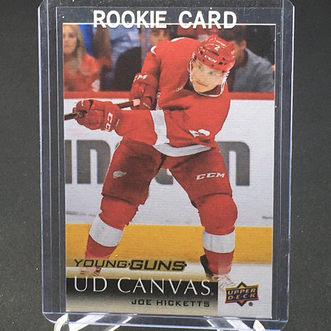 2018 UPPER DECK SERIES TWO - UD CANVAS - YOUNG GUNS - J. HICKETTS - #C213 - RC