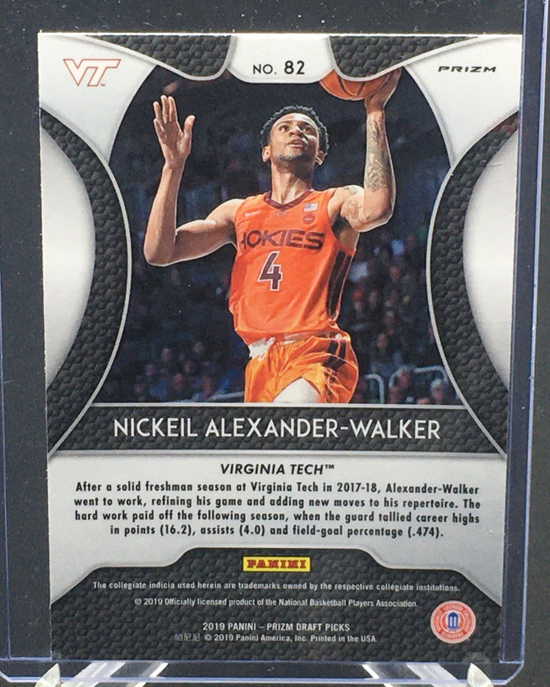 2019 PANINI PRIZM DRAFT PICKS - N. WALKER -