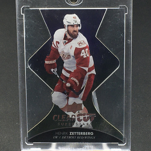 2017 UPPER DECK SERIES ONE - CLEAR CUT SUPERSTARS - H. ZETTERBERG - #CCS-HZ