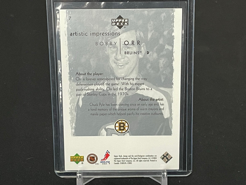 2003 UPPER DECK ARTISTIC IMPRESSIONS - B. ORR -