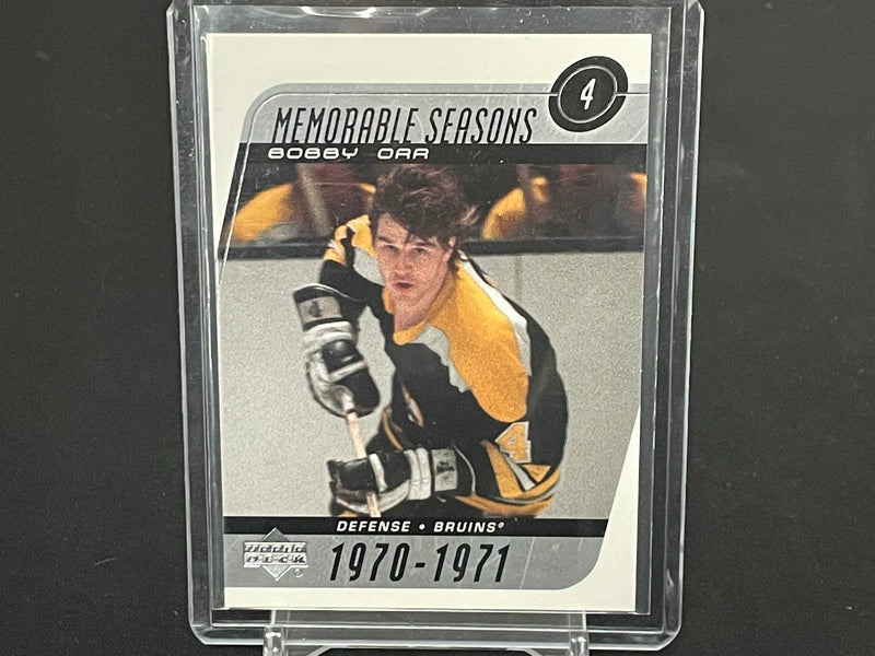 2002 UPPER DECK - MEMORABLE SEASONS - B. ORR -
