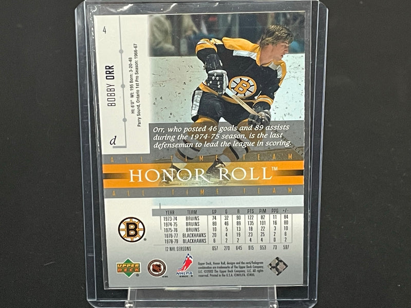 2002 UPPER DECK - ALL-TIME TEAM HONOR ROLL - B. ORR -