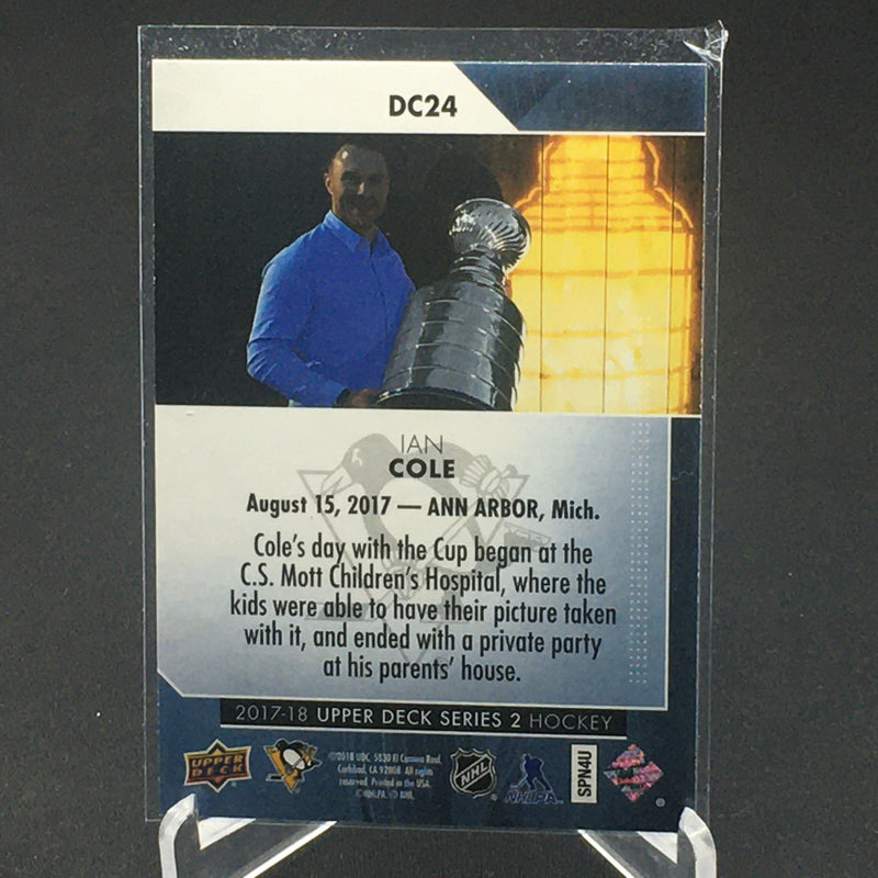 2017 UPPER DECK SERIES TWO - DAY WITH THE CUP - I. COLE -