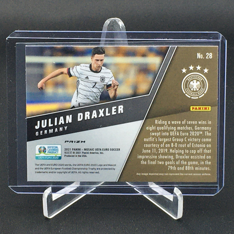2021 PANINI MOSAIC - MONTAGE - SILVER PARALLEL - J. DRAXLER -