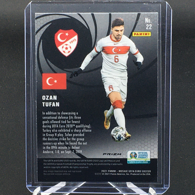 2021 PANINI MOSAIC - INTERNATIONAL MEN OF MASTERY - MOSAIC PRIZM - O. TUFAN -