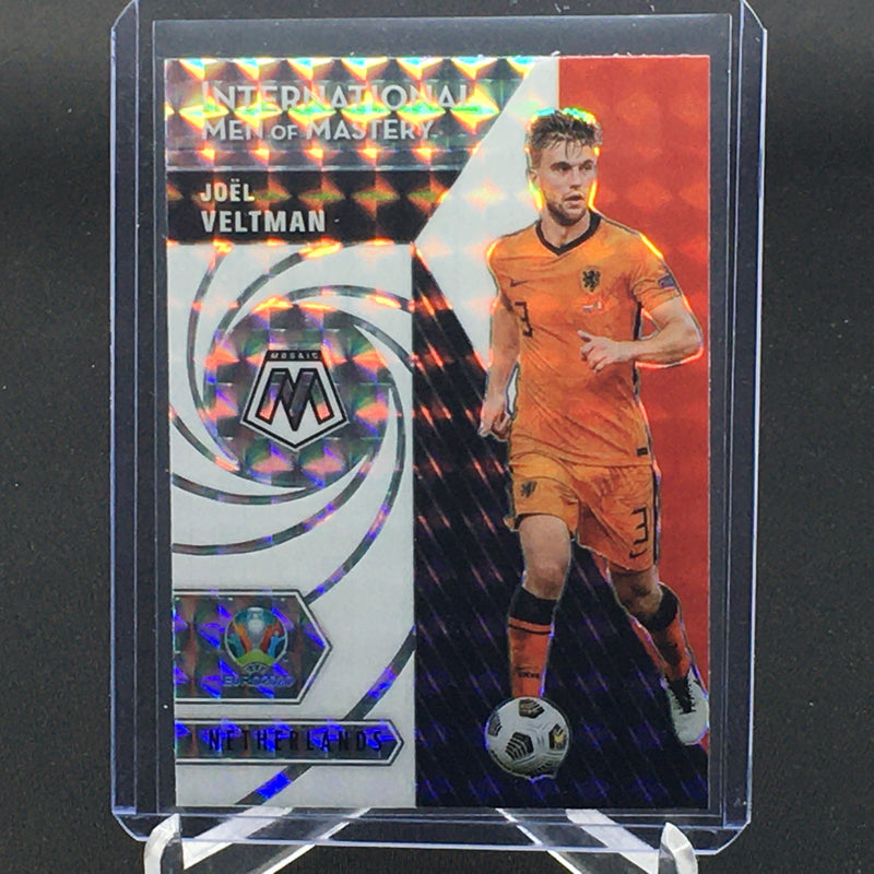 2021 PANINI MOSAIC - INTERNATIONAL MEN OF MASTERY - MOSAIC PRIZM - J. VELTMAN -