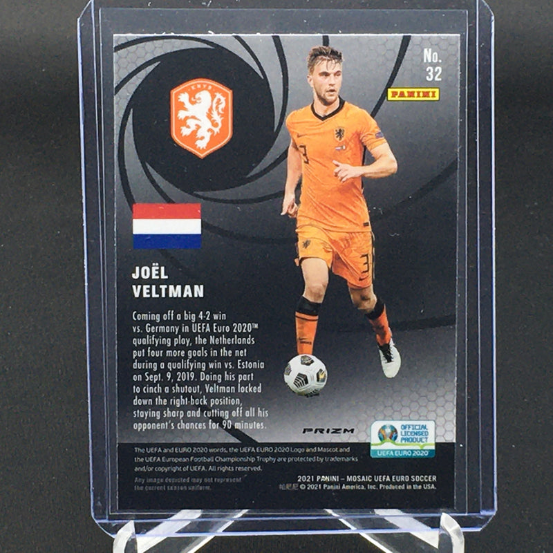 2021 PANINI MOSAIC - INTERNATIONAL MEN OF MASTERY - MOSAIC PRIZM - J. VELTMAN -