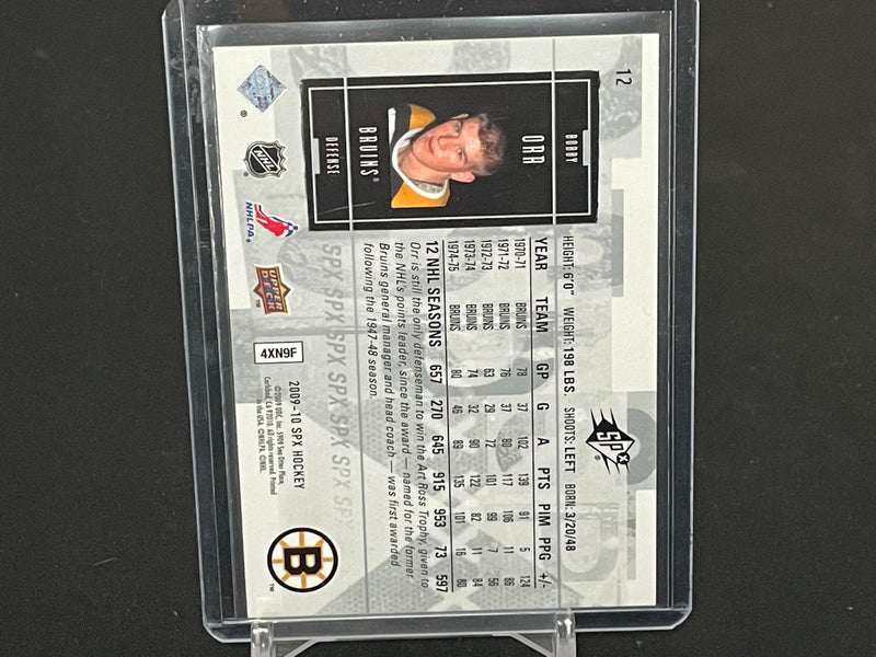 2009 UPPER DECK SPX - B. ORR -