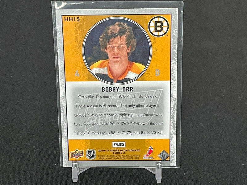 2010 UPPER DECK SERIES TWO - HOCKEY HEROES - B. ORR -