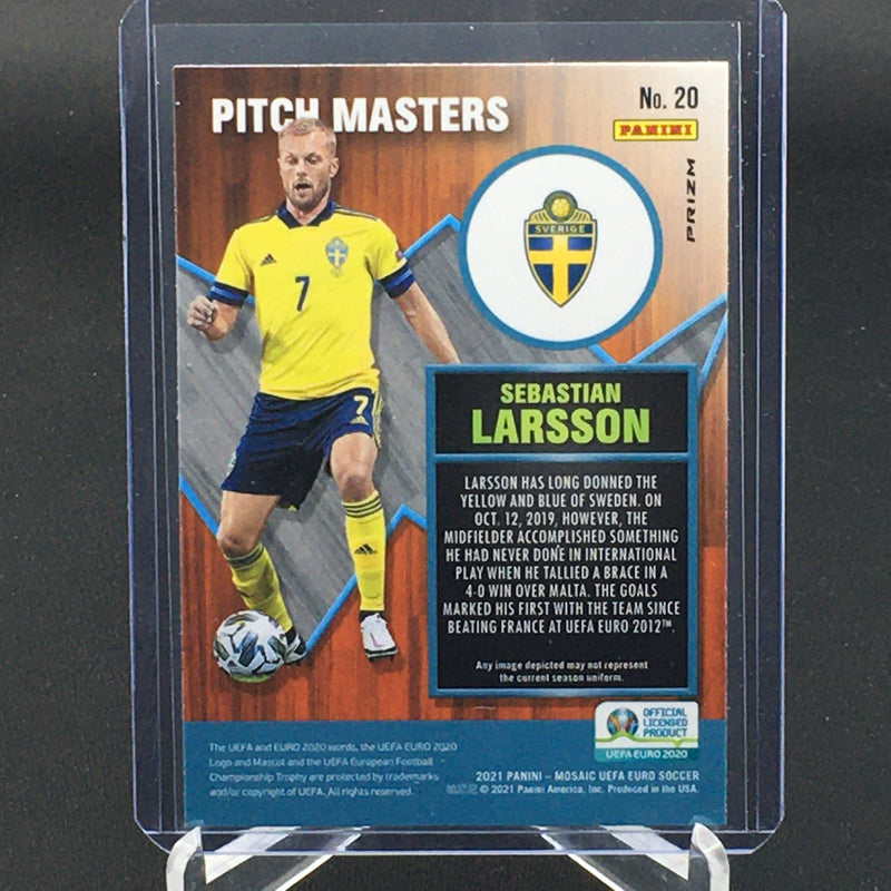 2021 PANINI MOSAIC - PITCH MASTER - MOSAIC PRIZM - S. LARSSON -