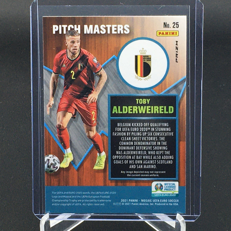 2021 PANINI MOSAIC - PITCH MASTER - MOSAIC PRIZM - T. ALDERWEIRELD -