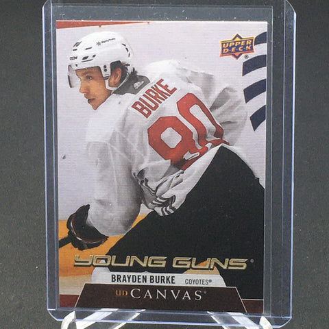 2020 UPPER DECK SERIES TWO - UD CANVAS - YOUNG GUNS - B. BURKE - #C220 - RC