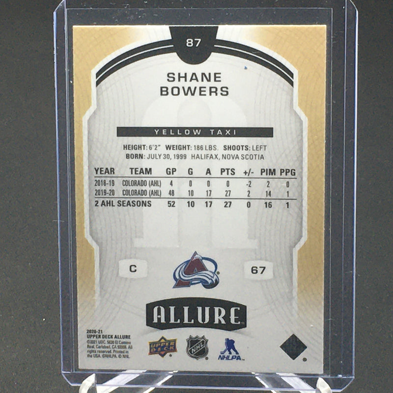 2020 UPPER DECK ALLURE - YELLOW TAXI - S. BOWERS -
