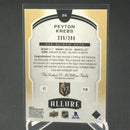 2020 UPPER DECK ALLURE - RED RAINBOW - P. KREBS - #96 - #'D/299 - AUTOGRAPH - RC