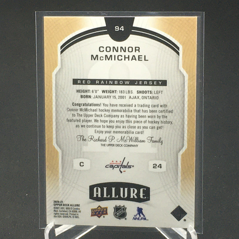 2020 UPPER DECK ALLURE - RED RAINBOW - C. McMICHAEL -