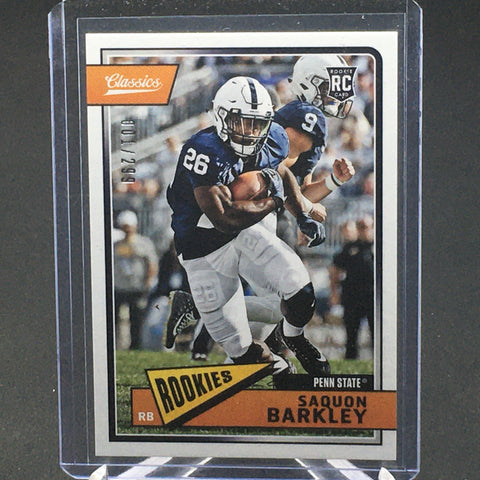 2018 PANINI CLASSICS - S. BARKLEY - #213 - #'D/299 - RC