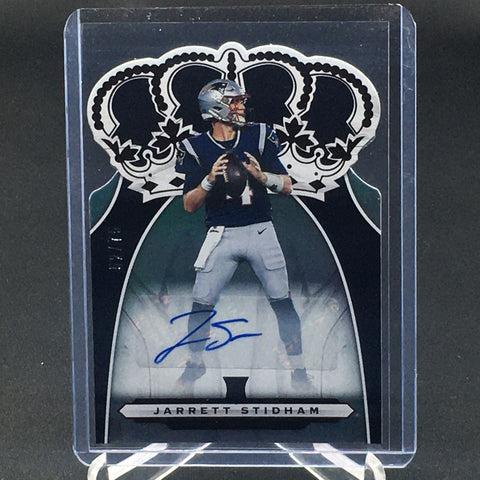 2019 PANINI CHRONICLES - CROWN ROYALE - J. STIDHAM - #CR-32 - #'D/75 - AUTOGRAPH - RC