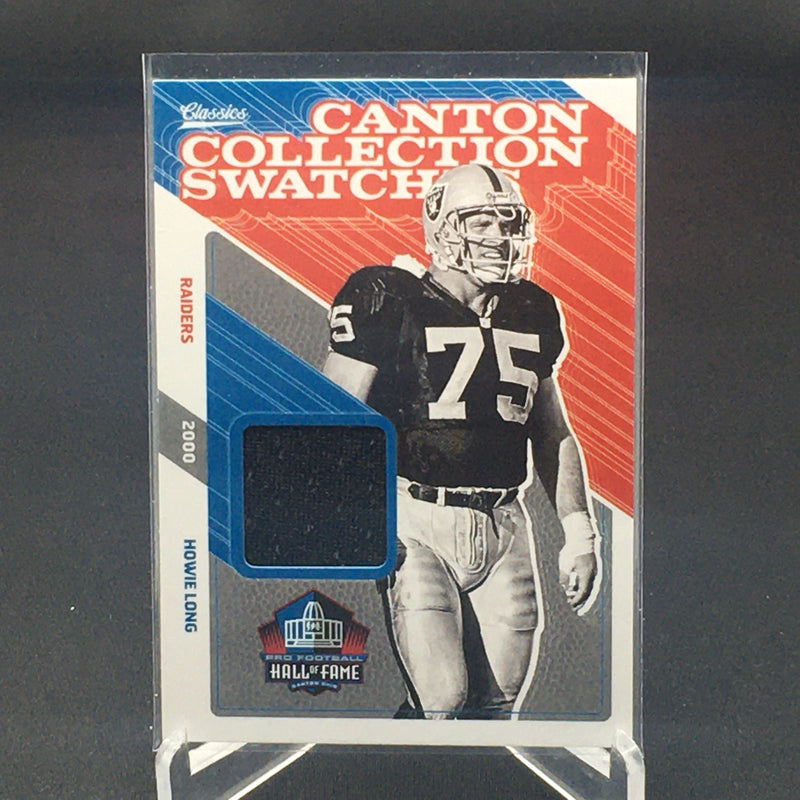 2018 PANINI CLASSICS - CANTON COLLECTION SWATCHES - H. LONG -
