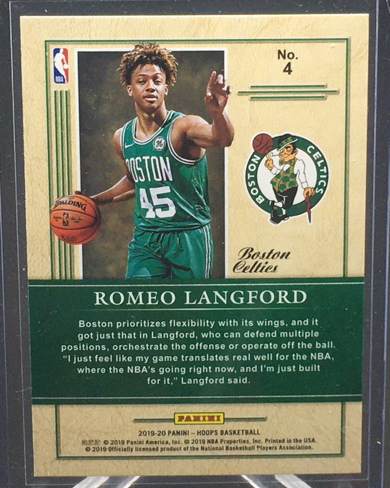 2019 PANINI HOOPS - CLASS OF 2019 - R. LANGFORD -