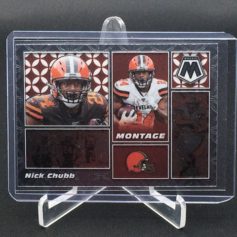 2020 PANINI MOSAIC - MONTAGE - N. CHUBB - #M8