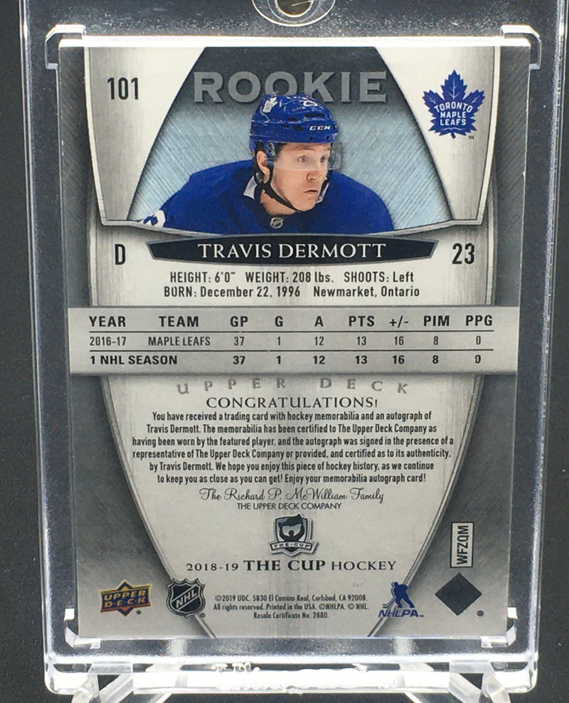 2018 UPPER DECK THE CUP - T. DERMOTT - #101 - #'D/249 - RPA