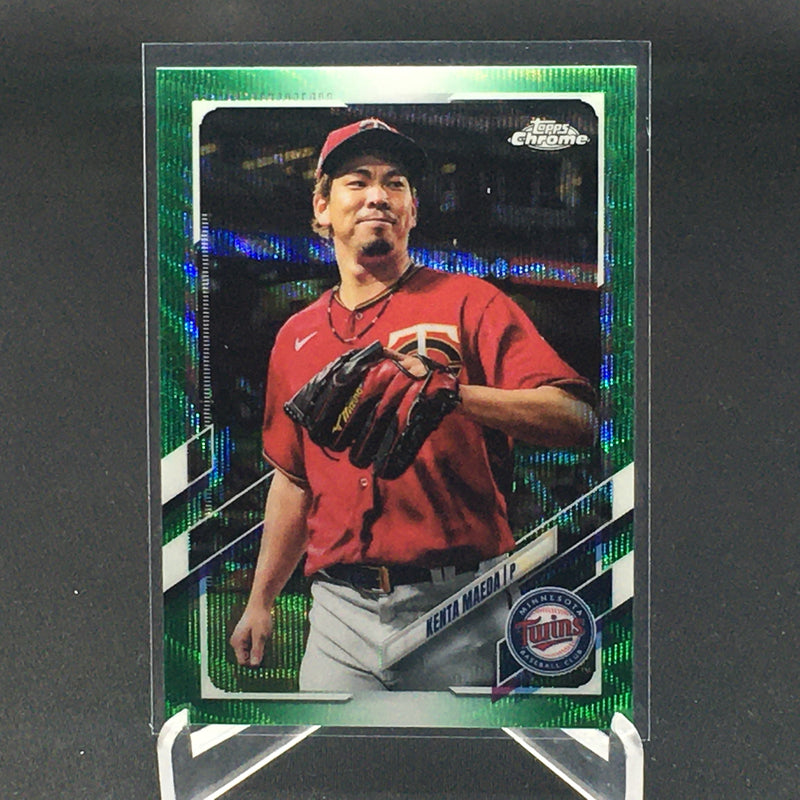 2021 TOPPS CHROME - GREEN REFRACTOR - K. MAEDA - #171 - #'D/99