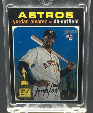 2020 TOPPS HERITAGE - ALL STAR ROOKIE - J. ALVAREZ - #54 - RC