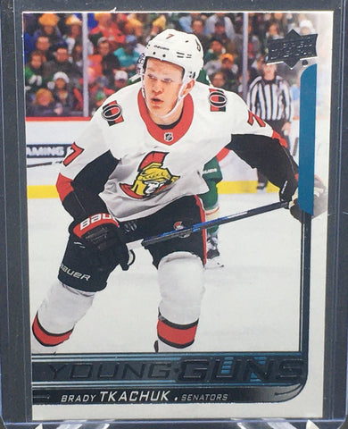 2018 UPPER DECK SERIES TWO - YOUNG GUNS - B. TKACHUK - #499 - RC