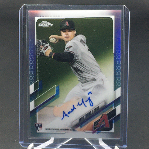2021 TOPPS CHROME - REFRACTOR - A. YOUNG - #RA-AY - #'D/499 - AUTOGRAPH - RC