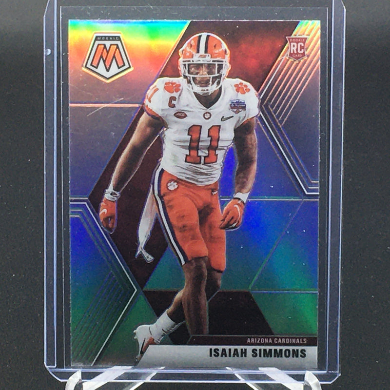 2020 PANINI MOSAIC - SILVER PRIZM - I. SIMMONS -