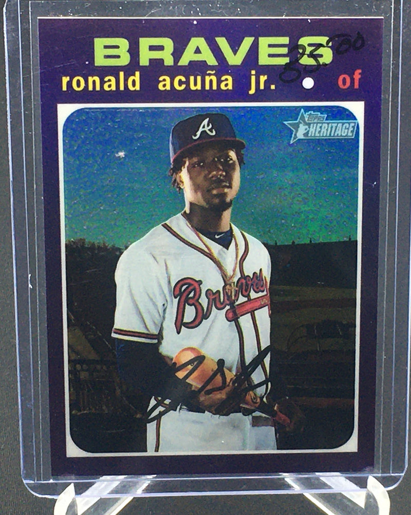 2020 TOPPS HERITAGE - R. ACUNA JR. -