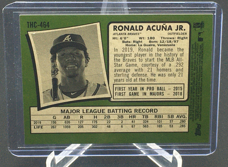 2020 TOPPS HERITAGE - R. ACUNA JR. -