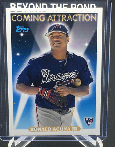 2018 TOPPS ARCHIVES - #CA-12 - R. ACUNA - RC