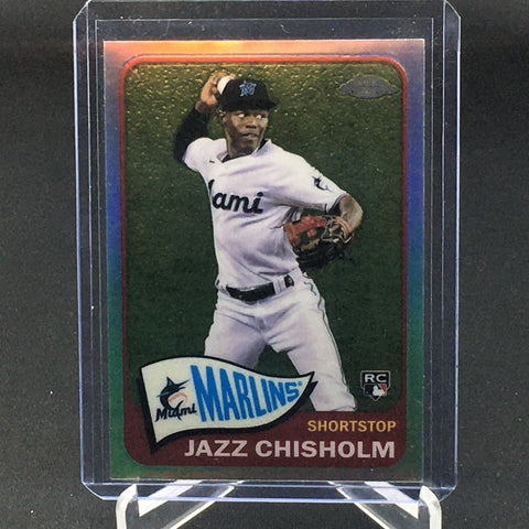 2021 TOPPS CHROME - J. CHISHOLM - #TH65-2 - RC
