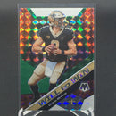 2020 PANINI MOSAIC - WILL TO WIN - GREEN PRIZM - D. BREES -