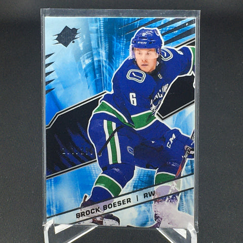 2018 UPPER DECK SPX - B. BOESER - #8 - #'D/299