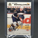 2001 PACIFIC TRADING CARDS - ADRENALINE - I. KOVALCHUK - #203 - #'D/500 - AUTOGRAPH - RC