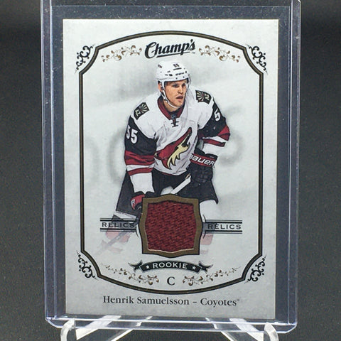 2015 UPPER DECK CHAMPS - H. SAMUELSSON - #J-HS - JERSEY