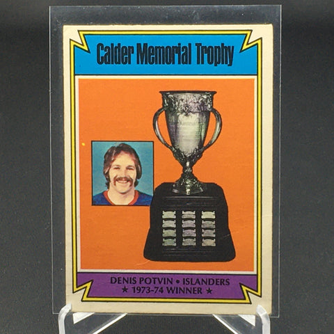 1973 O-PEE-CHEE - CALDER MEMORIAL TROPHY - D. POTVIN - #252
